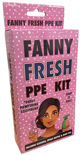 Diabolical DP1240 Fanny Fresh PPE Kit - Funny Secret Santa Gifts for Women Under 10 Pounds, Silly Valentines Gifts for Her, Rude Gifts for Women, Funny Gifts for Men, Romantic Gifts for Her