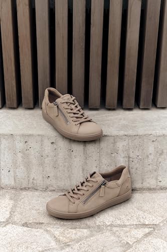 ECCO Women's Soft 7 Side Zip Lace Sneaker3