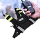Annadue Universal Radio Brustgurt, Grün Reflektierende Front Pack Tasche Holster Weste für Funkgerät Walkie Talkie, für , für Kenwood, für , für TYT, Etc