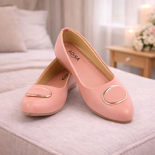 Image of Women Girls Slip On Ballet Flats (WS1009)