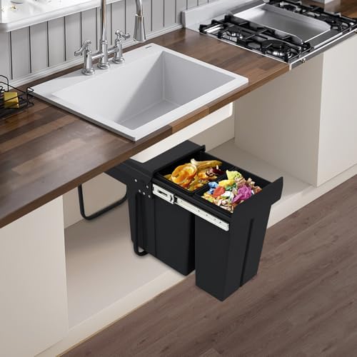 Caneca de basura rectangular para cocina 7.92 gal miniatura 3