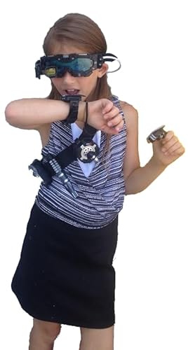 Spyx 10151 Micro Gear Set - 4 Real Spy Toys Kit + Adjustable Belt For Spy Kids Role Play. Junior Secret Agent / Detective / Ninja Toy Gadgets Set thumb #3