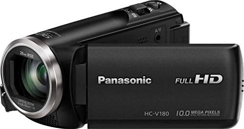 Panasonic HC-V180 Full HD Camcorder - 1/5-8 Inch Sensor / 50 x