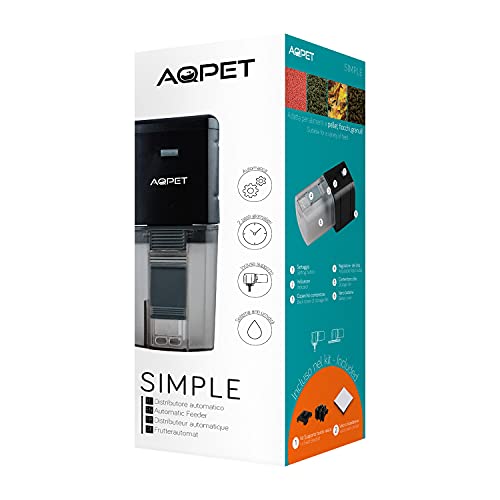 Aqpet Simple Comedero automático para acuarios