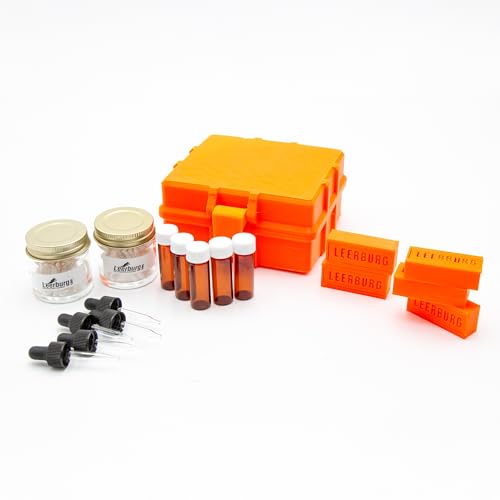 Leerburg Five Odor Scent Kit with Magnet Boxes (Empty)