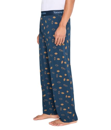 Image of Tommy John Men's Second Skin Pajama Pants - Comfortable Soft Sleep & Lounge Bottoms for Men
