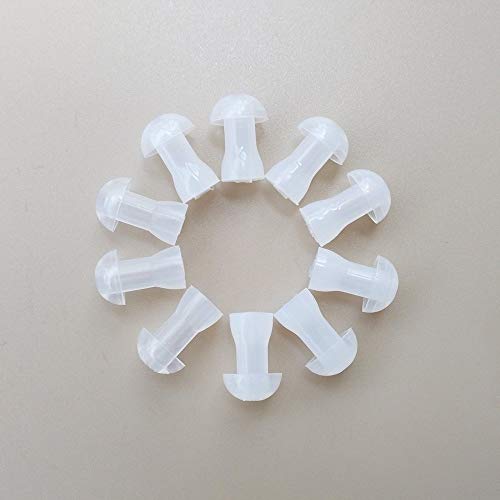 ėp\tgVR[  ̕⒮̏ꍇ x10i^Fa8mmj,Universal Ear Plugs for BTE Hearing Aids, 10 PCs (Small sizeFdiameter 8mm)