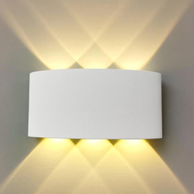 See full amazon price history chart for UNIGT Plastic Outdoor Wall Lights 18 Watts 6 Ray Oval Up-Down Outdoor Led Wall Light Waterproof Ip65 Exterior Wall Step Light Fixture (Warm White White Body) UNIGT Plastic Outdoor Wall Lights 18 Watts 6 Ray Oval Up-Down Outdoor Led Wall Light Waterproof Ip65 Exterior Wall Step Light Fixture (Warm White White Body) (B0CMJKZWHX) Amazon Price History, Amazon Price Tracker