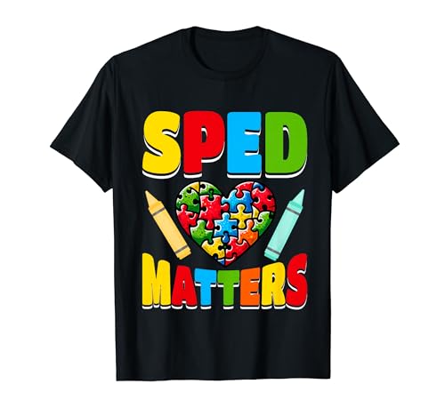 Special Education Matters - Autism Awareness SPED Teacher Maglietta