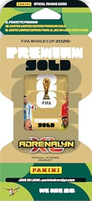 Copa Mundial de la FIFA 2026 - Juego de Tarjetas comerciales (1 Bolsa Premium + 4 Tarjetas de edición Limitada exclusivas) | Ya disponible en tu tienda friki favorita! En mundofriki.es!