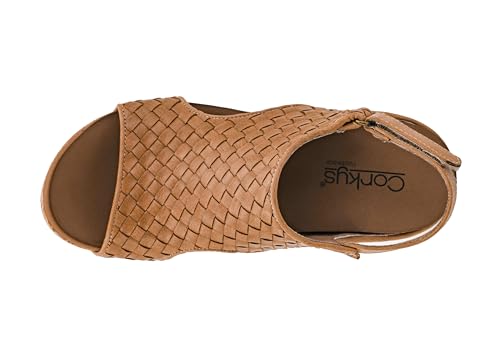 Image of Corkys Footwear Womens Carley Wedges, Featuring Corkys EVA Foam Cushioned Insoles, A 2.5 Inch Heel, Lightweight For All Day Wear, And Hook And Loop Closure