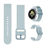 Minggo Band Compatible with Samsung Galaxy Watch Active/Active2 40mm/44mm,Silicone Sports Wristband...