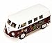 1962 Volkswagen Classic Bus with Decals 1:32 Scale Die Cast Model Toy Van SetOf4