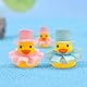 6 Stück Gummi Badeenten,21 er Set Mini-Badeenten Badewannenspielzeug,Quietschen Bade Enten für Kinder,Babydusche, Kindergeburtstagpartys,Strand und im Pool (Style B, 18)