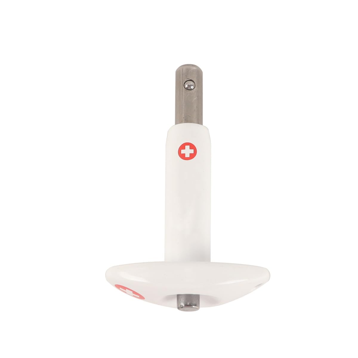 HUBa Estrattore di Cuscinetti in Acciaio Inox per Ruote da Skate, Pattini a rotelle, Longboard, profondità di rimozione 8 mm, Bianco
