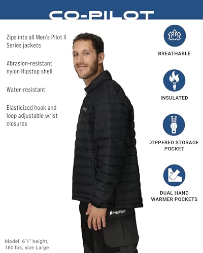 Veste bouffante isolée Co-Pilot pour les randonnées d'hiver