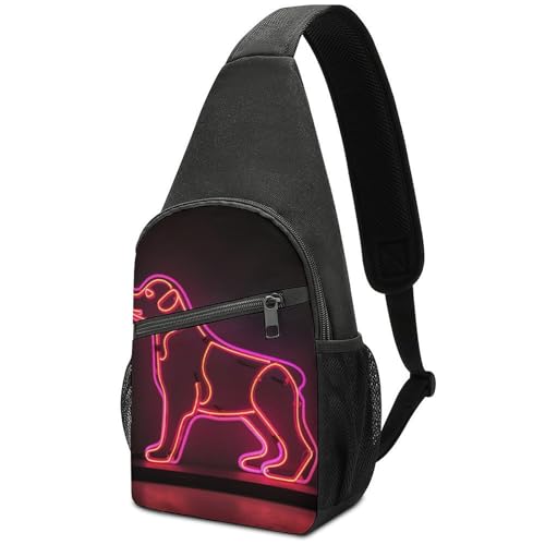 Mochila tipo sling casual para trekking y día miniatura 1
