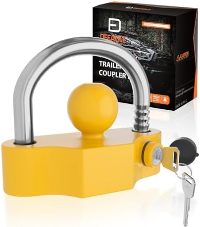 Trailer Coupler Lock Hitch Lock Universal Coupler Hitch Trailer Lock Fits 1 7 8 Quot 113612 - Foto 8