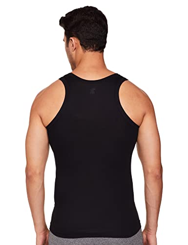 Image of Rupa Frontline Sleeveless Round Neck Vest for Men, 100% Cotton Material, Regular Fit, Pack of 2