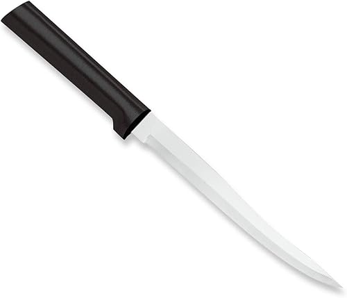RADA Cuchillo de trinchar  Cuchillo deshuesador con hoja de acero inoxidable y mango de resina de acero, 11 pulgadas, paquete de 2