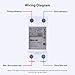 Swokely WiFi Smart Energy Monitor Switch Meter, Single Phase Smart Energy Monitor, Kwh Meter Wattmeter, Smart Circuit Breaker Compatible with Alexa Google Home, Remote Control with Smart Life/TY App