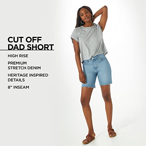 Lee Women's High-Rise Cut Off Dad Jean Short, Optimism, 16 #TOP5
