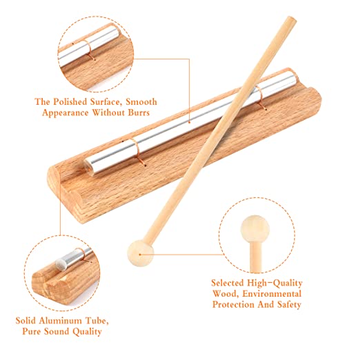 Energy Chime Bars Wooden Percussion Chime Instruments With Mallet And a Storage Bag Single Tone Chime Healing Sound For Meditation Yoga Healing Music Prayer Kids Musical Toy - Image 4
