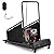 Goplus Dog Treadmill, Pet Running Machine for Small/Medium-Sized Dogs Indoor Exercise, Pet Fitness Equipment with Remote Control and 1.4'' Display Screen (Black)