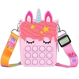 👛【Juguete antiestrés】Al apretar las pop-it among us burbujas, esta bolsa de juguete puede aliviar eficazmente la ansiedad y el estrés, la concentración y la alerta. Se puede utilizar como bolsa o como juguete antiestrés. El bolso de mano autismo popet ayuda a recuperar el estado de ánimo. Los juguetes sensory fidget toys son esenciales para el hogar, juegos para padres e hijos, juegos para niños con TDAH, autismo, ancianos y adultos.