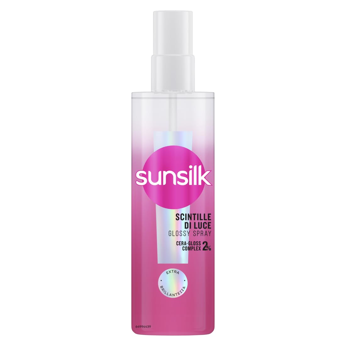 Sunsilk, Acquaspray Scintille di Luce, Glossy Spray Brillantezza Istantanea, Districante Capelli con Olio d'Argan, Contrasta l'Effetto Crespo, Dona Brillantezza per Capelli Luminosi, 6 Pezzi da 200ml