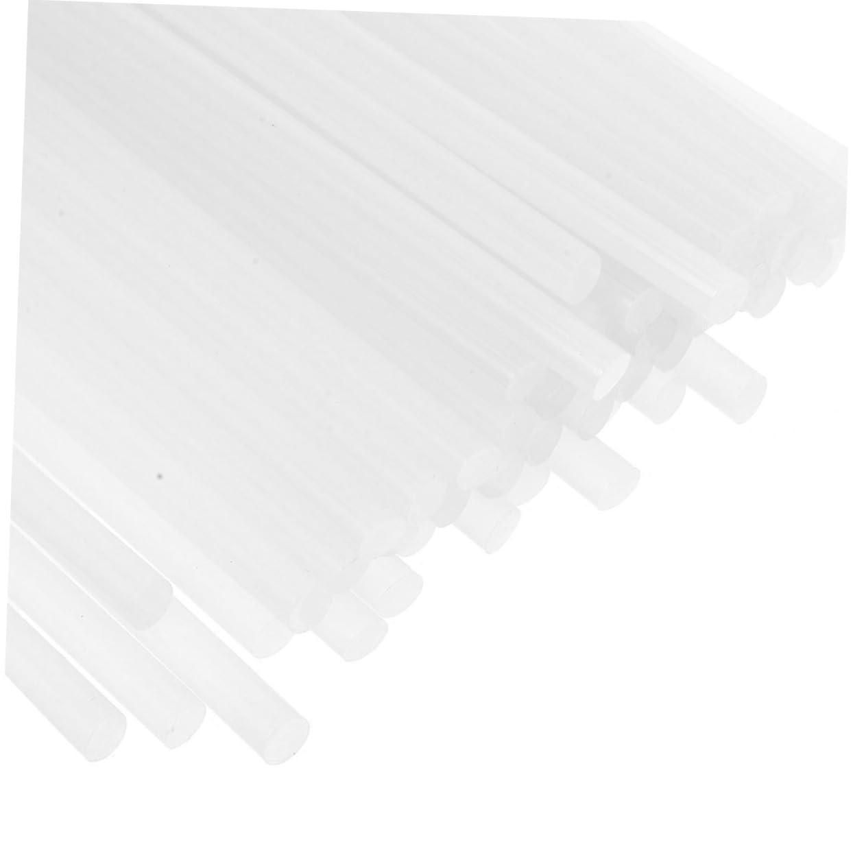 Lot de 100 Bâtons de Colle Thermofusible en Résine pour Bois et Plastique, Adhérence, Peu de Bulles, pour Décoration et Collage à Chaud