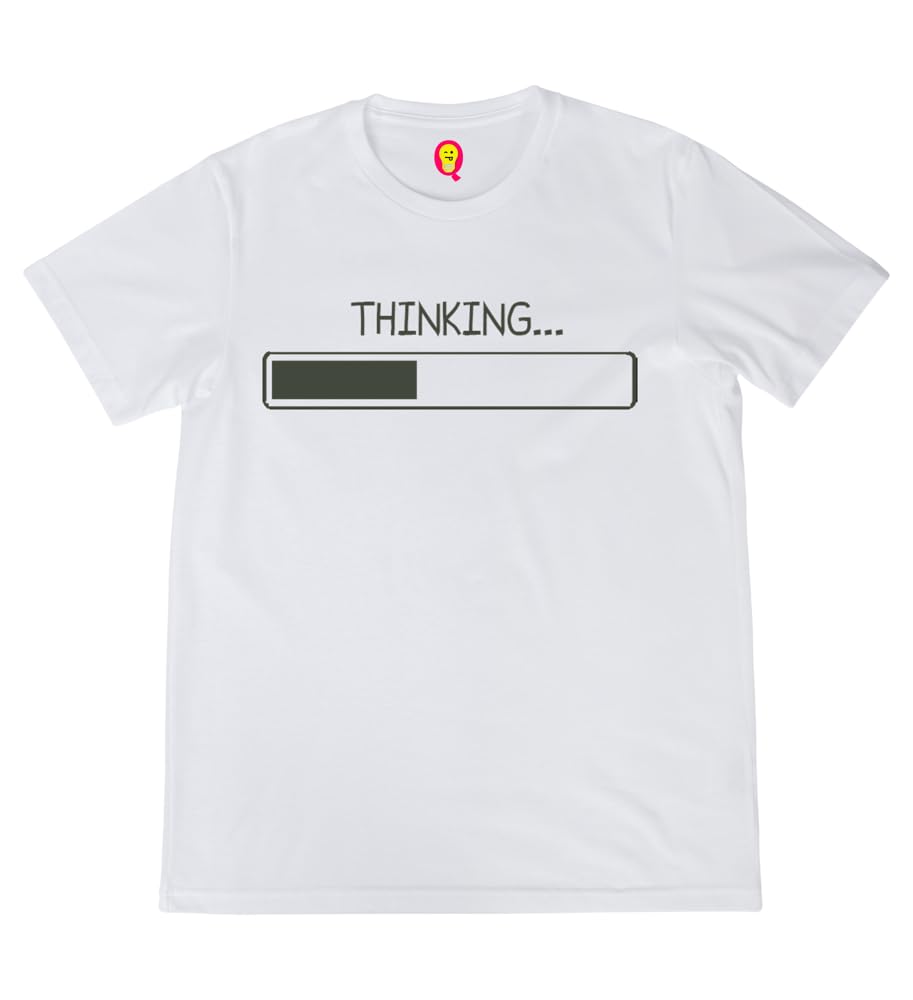 AaramkhorFunny T-Shirt for Men | Thinking | Engineering Specials | Regular Fit for Men Sizes S to 4XL|