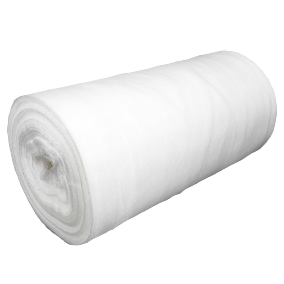 KICHOUSE Rete da Giardino 1 Rotolo 40 Mesh in Nylon Bianco Ventilazione e Trasmissione Luce Rete Antinsetto per Orto e Piante per Serra e Giorni Freddi