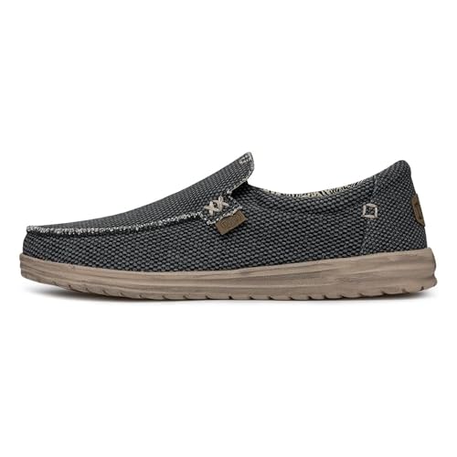 HEYDUDE Mikka Braided   Zapatos Estilo Mocasín para Hombre, Deep Blue, 43