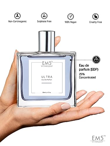 Image of EM5 Ultra Perfume Spray for Men | Vanilla Warm Spicy Fruity | EDP Strong and Long Lasting Day & Night Perfume | Luxury Gift for Him