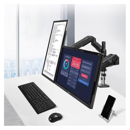 Support double moniteur 15-27 pouces de bureau VESA 75 100