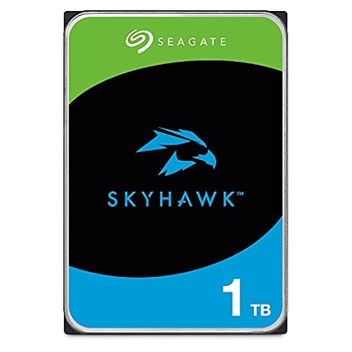 Seagate SkyHawk, 1 TB, Disco Duro Interno De Video, 3,5", SATA 6.GB/s, Caché de 256 MB, DVR, Sistema de Cámaras de Seguridad NVR, servicios Rescue internos (ST1000VX013) | Ya disponible en tu tienda friki favorita! En mundofriki.es!