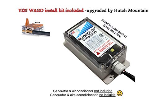 Micro-Air Easystart 364, Marine Air Conditioner Soft Start For Rv Air Conditioner Compressor Unit, Travel Trailer Accessories + Free Easy Installation Start Kit & Connector Parts Included #TOP6