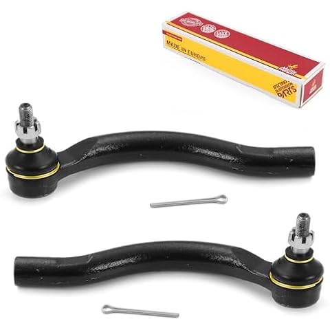 Metrix Premium Chassis Parts - Front Left & Right Outer Tie Rod End Kit Fits 2004-2008 Acura TSX, 2003-2007 Honda Accord, Replacement ES80287, ES80288, Made in Europe Cover