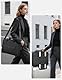 GAOCHY 13-14,5 Zoll Laptop Umhängetasche Business Aktentasche Wasserabweisende Computer Messenger Taschen, Kompatibel mit MacBook Pro 14, MacBook Air 13 M4 2025, 14 Zoll Chromebook, IdeaPad, Schwarz