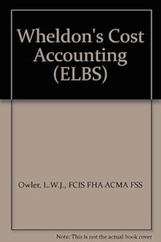 Paperback Wheldon's Cost Accounting (ELBS) Book