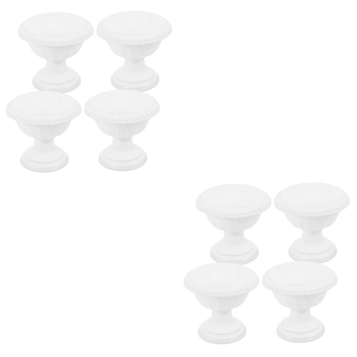 Jardinière sur pied romain en plastique pour surélever vos plantes et réussir vos décors de table