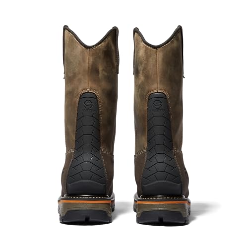 Timberland PRO Men's True Grit Pull on Composite Safety Toe Waterproof Industrial Western Work Boot3