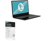 BoxWave Screen Protector Compatible with System76 Oryx Pro (16 in) - ClearTouch Crystal Anti-UV EyeCare (2-Pack), Filters Out Harmful Blue Light Reduce Fatigue