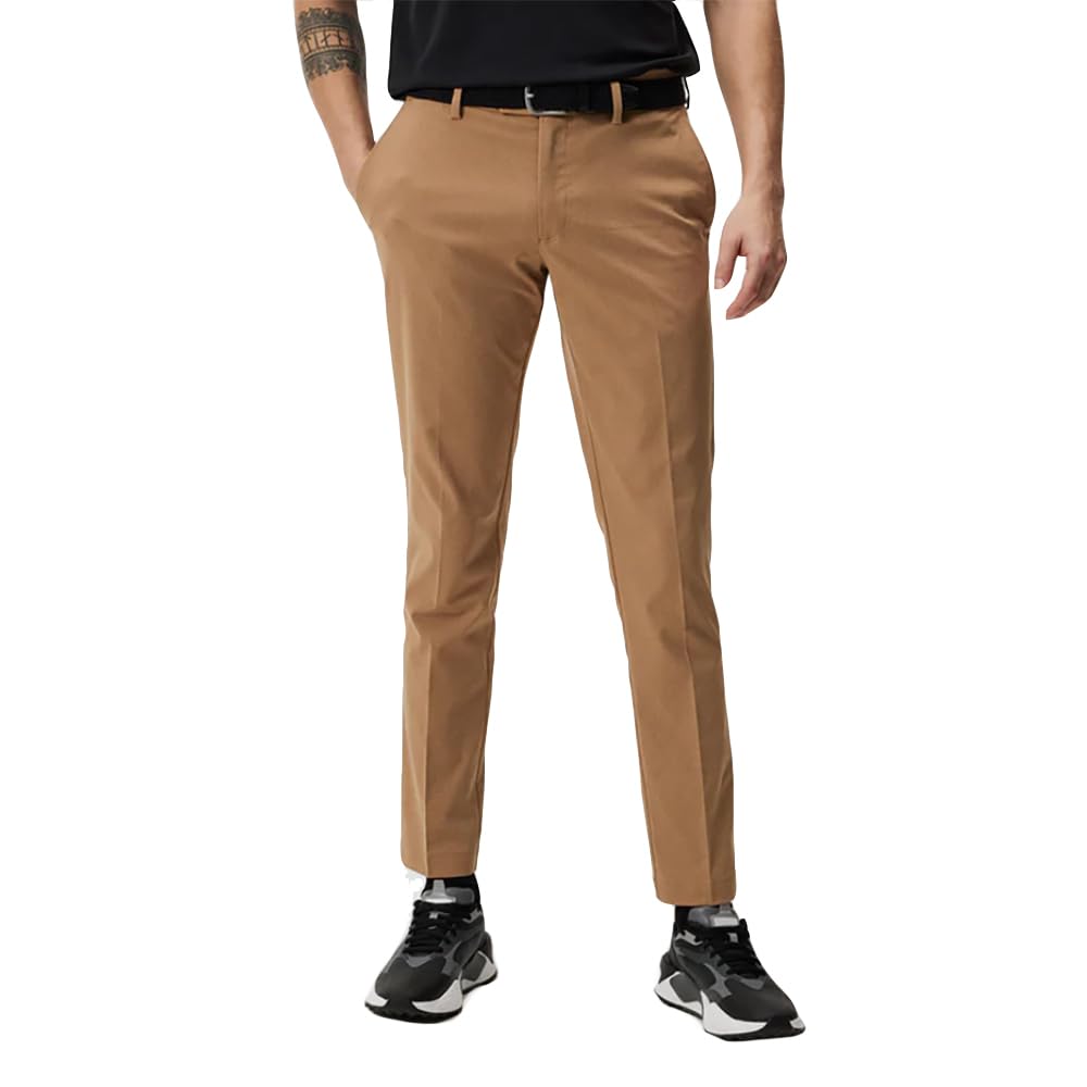 Amazon.com: J. Lindeberg Vent Mens Golf Pants Tiger Brown
