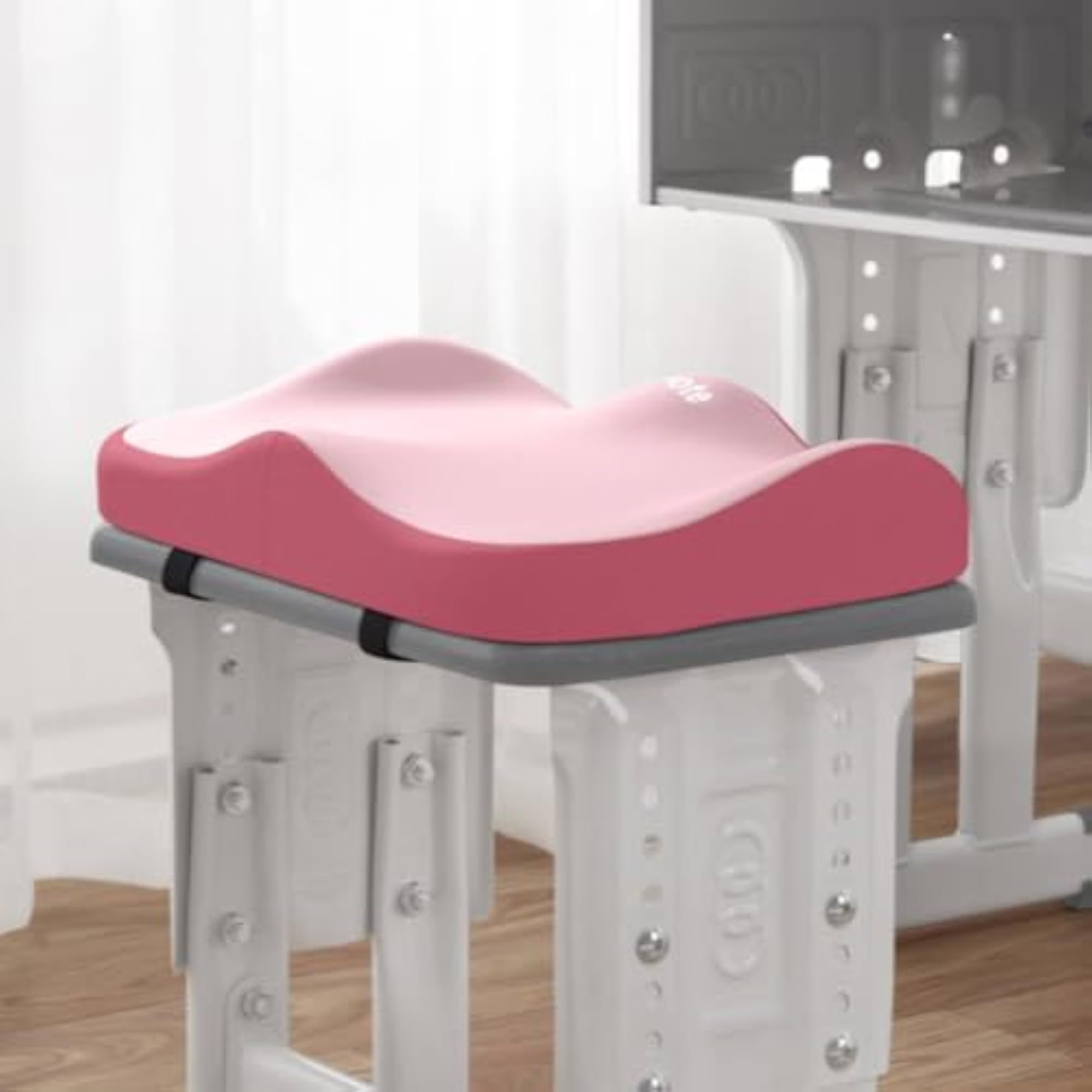 Height Boosting Memory Foam Posture Cushion, Adjustable Straps