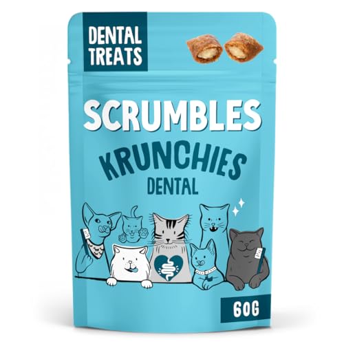 Scrumbles Dental Krunchies Cat Treats