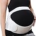 NeoTech Care Pregnancy Support Maternity Belt, Waist/Back/Abdomen Band, Belly Brace (Size S, Ivory Color)
