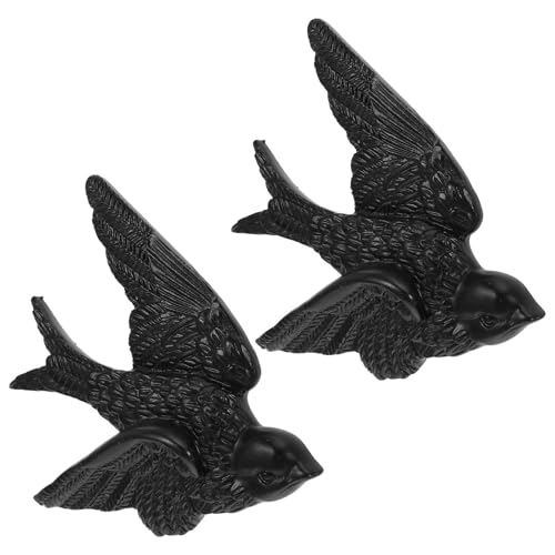 Sculpture hirondelle résine DIYEAH décoration murale art décoratif chic