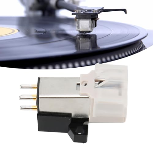 Aguja AT 3600L de repuesto para tocadiscos de vinilo compatible con música rock y pop 3